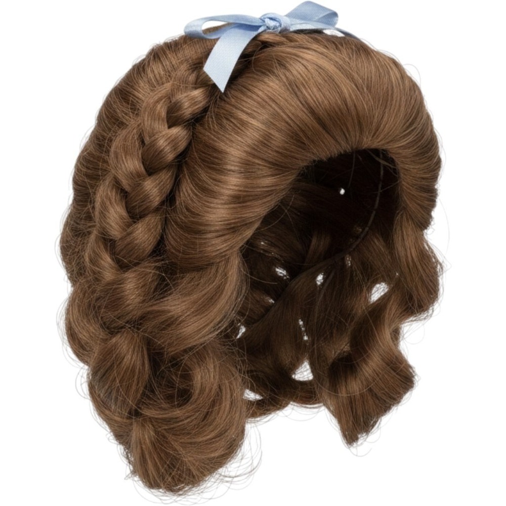 Kemper ALLISON Doll Wig SIZE 12/13 LIGHT RED French Braids Up OR Down Do NWT